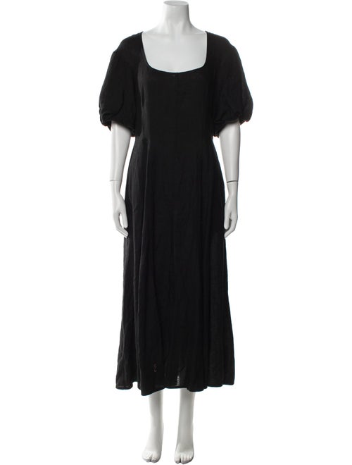 Three Graces London Linen Long Dress