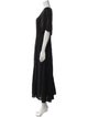 Three Graces London Linen Long Dress