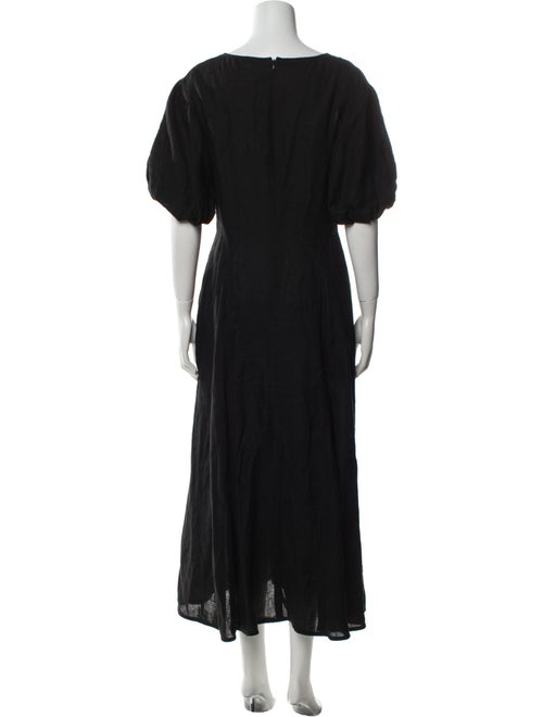 Three Graces London Linen Long Dress