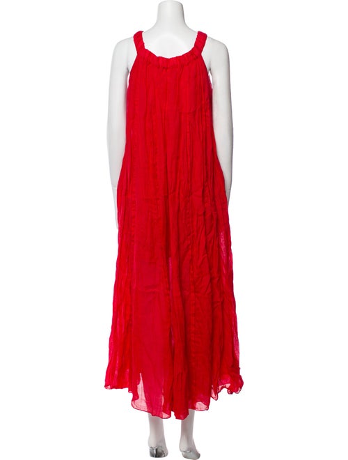 Three Graces London Scoop Neck Long Dress