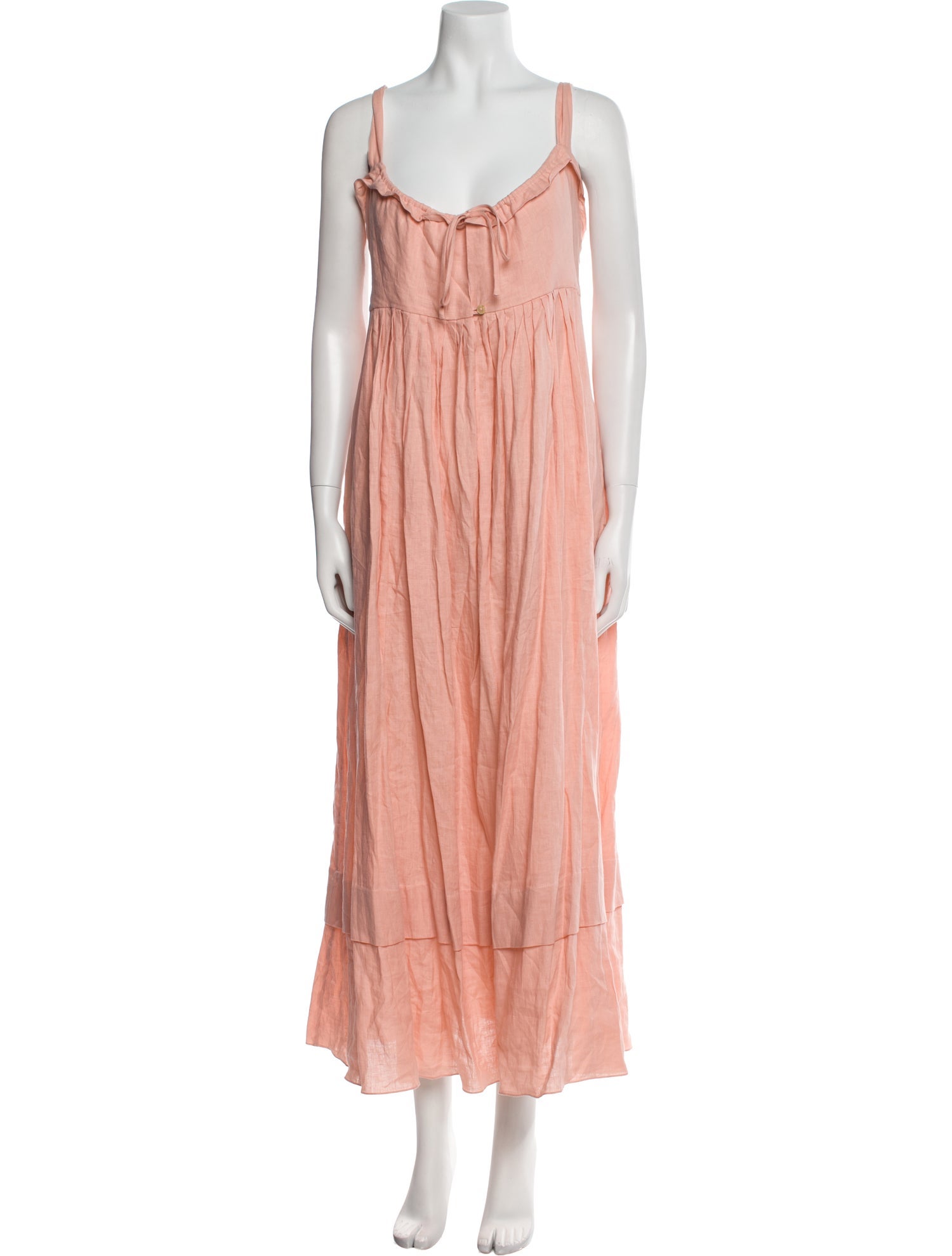 Three Graces London Linen Long Dress