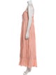Three Graces London Linen Long Dress