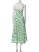 Three Graces London Floral Print Long Dress