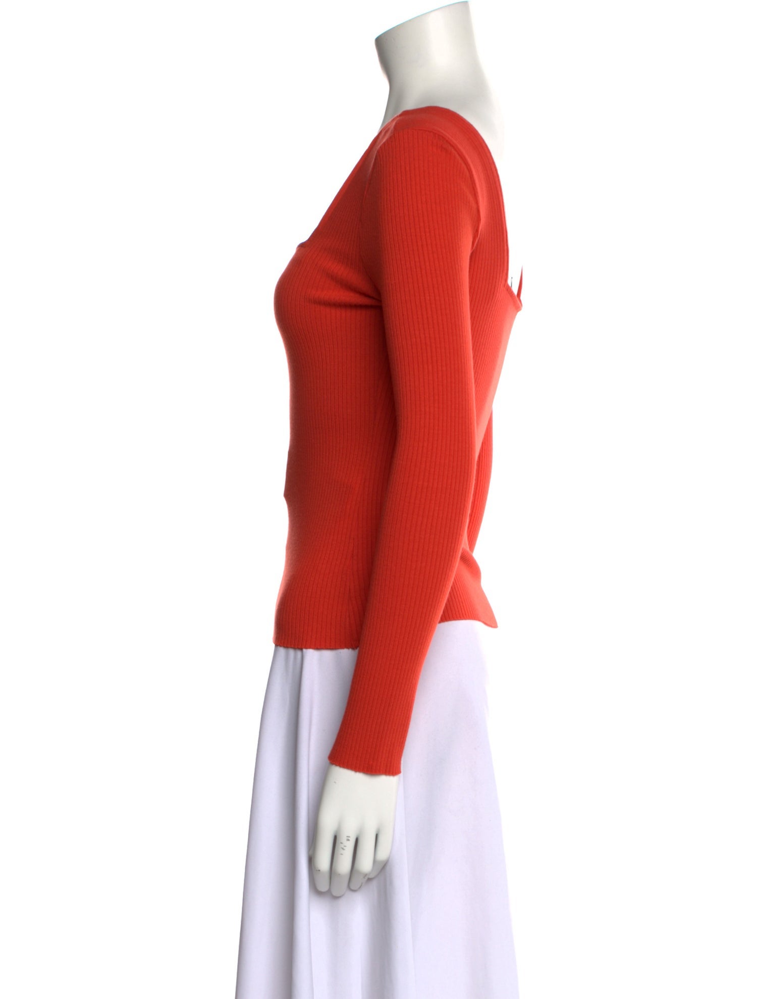 The Range Square Neckline Long Sleeve Top