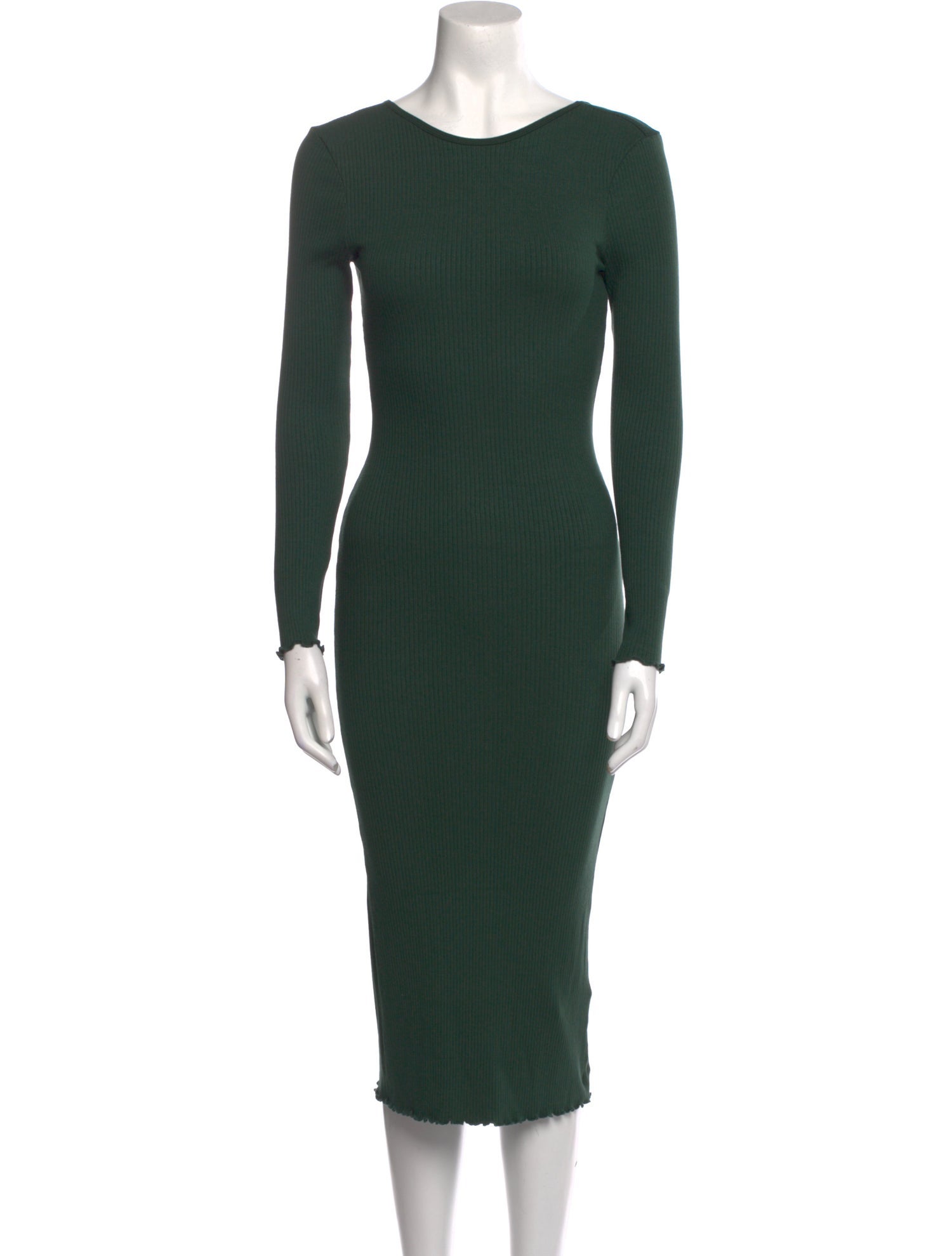 The Range Bateau Neckline Midi Length Dress