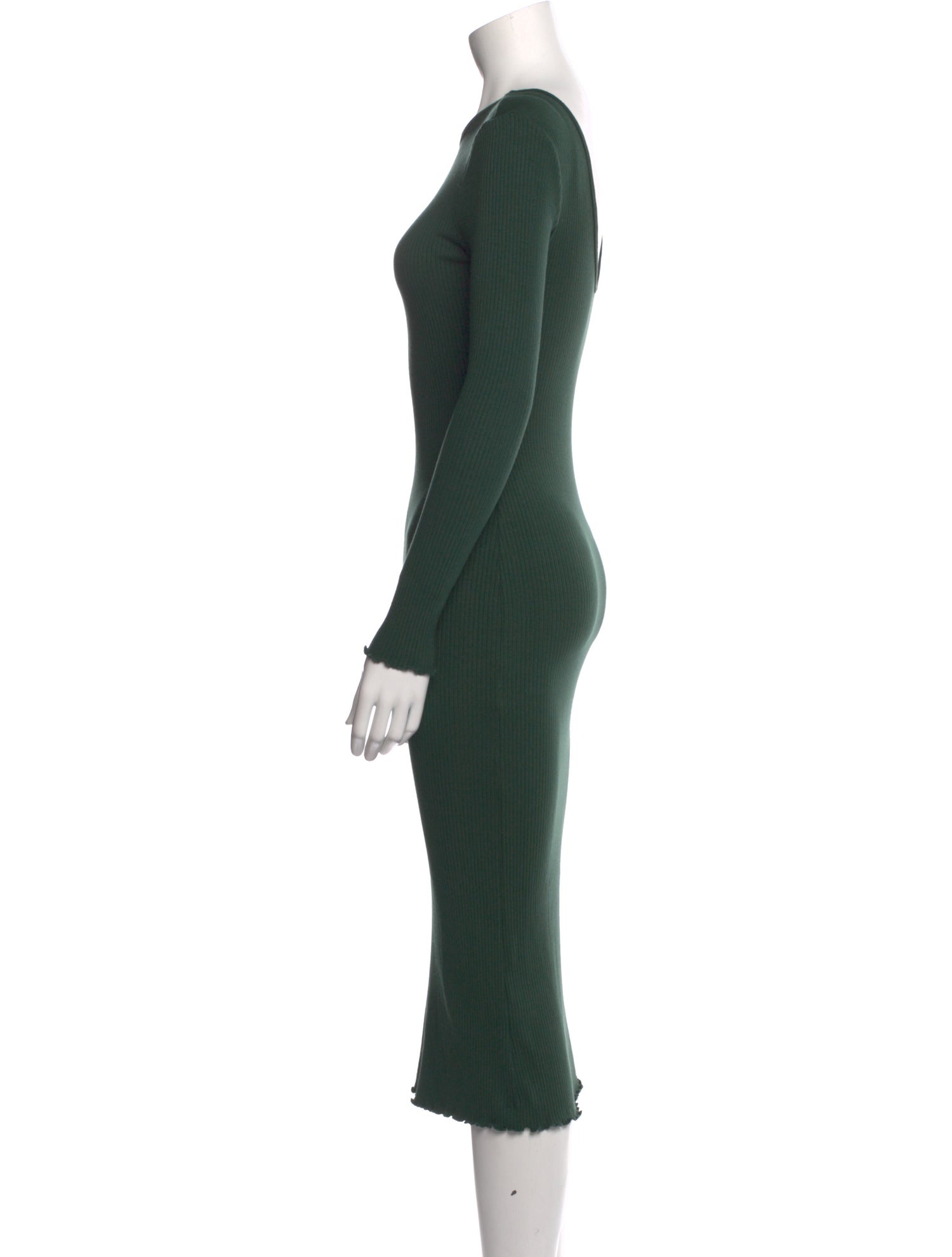 The Range Bateau Neckline Midi Length Dress