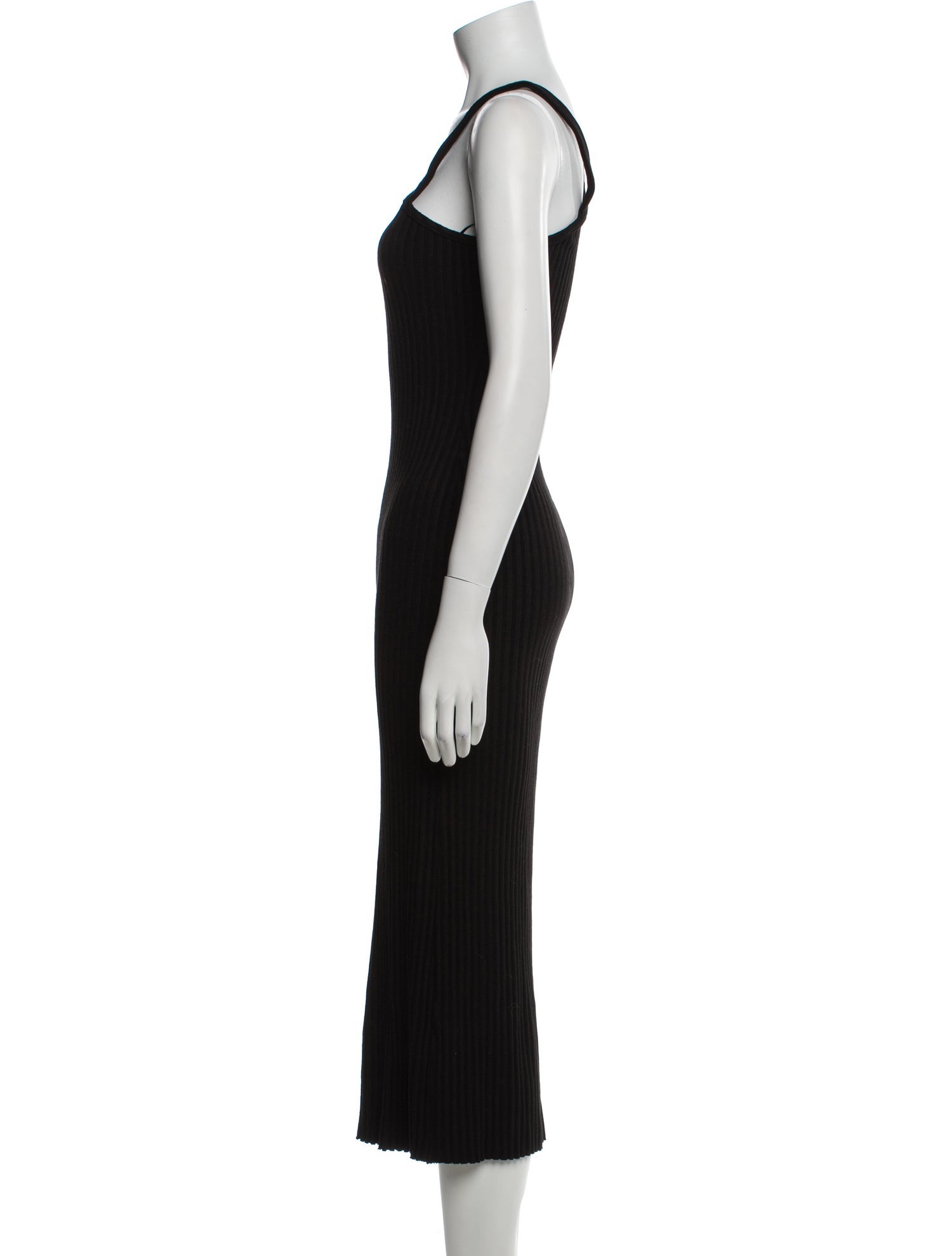 The Range Asymmetrical Long Dress