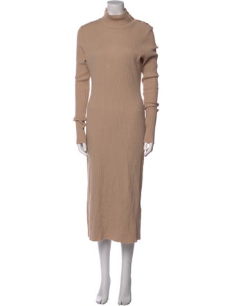 The Range Turtleneck Long Dress