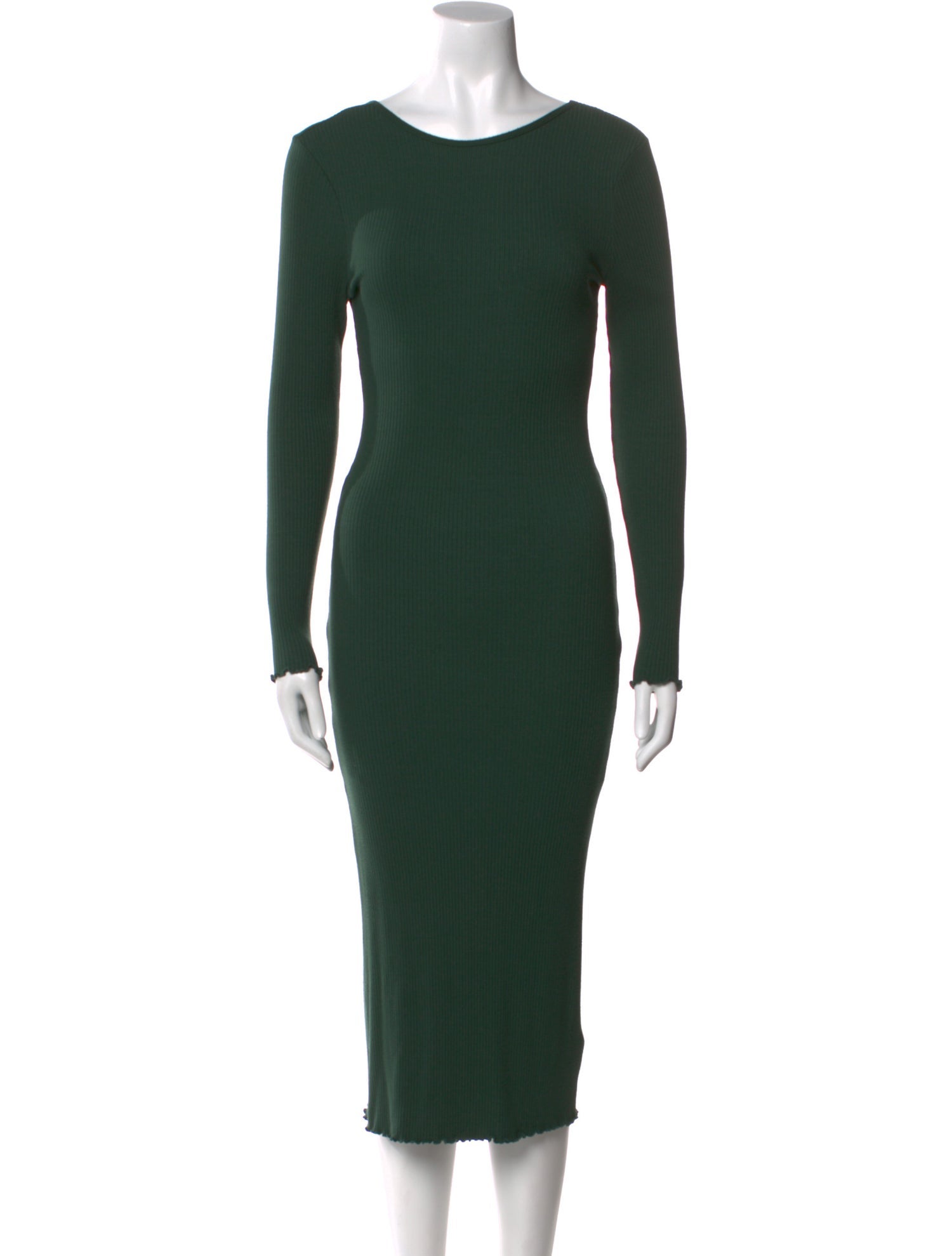 The Range Bateau Neckline Midi Length Dress