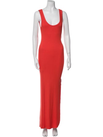 The Range Scoop Neck Long Dress