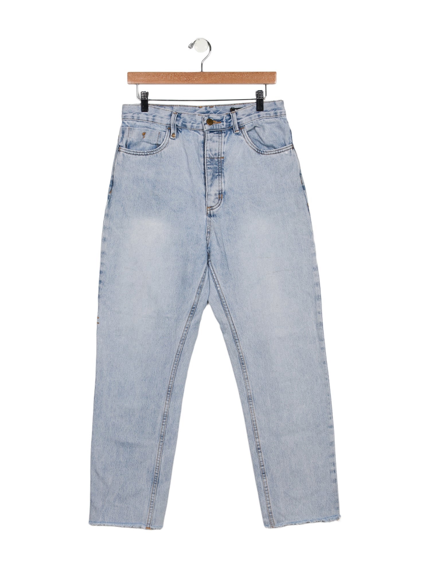 Thrills High-Rise Straight Leg Jeans