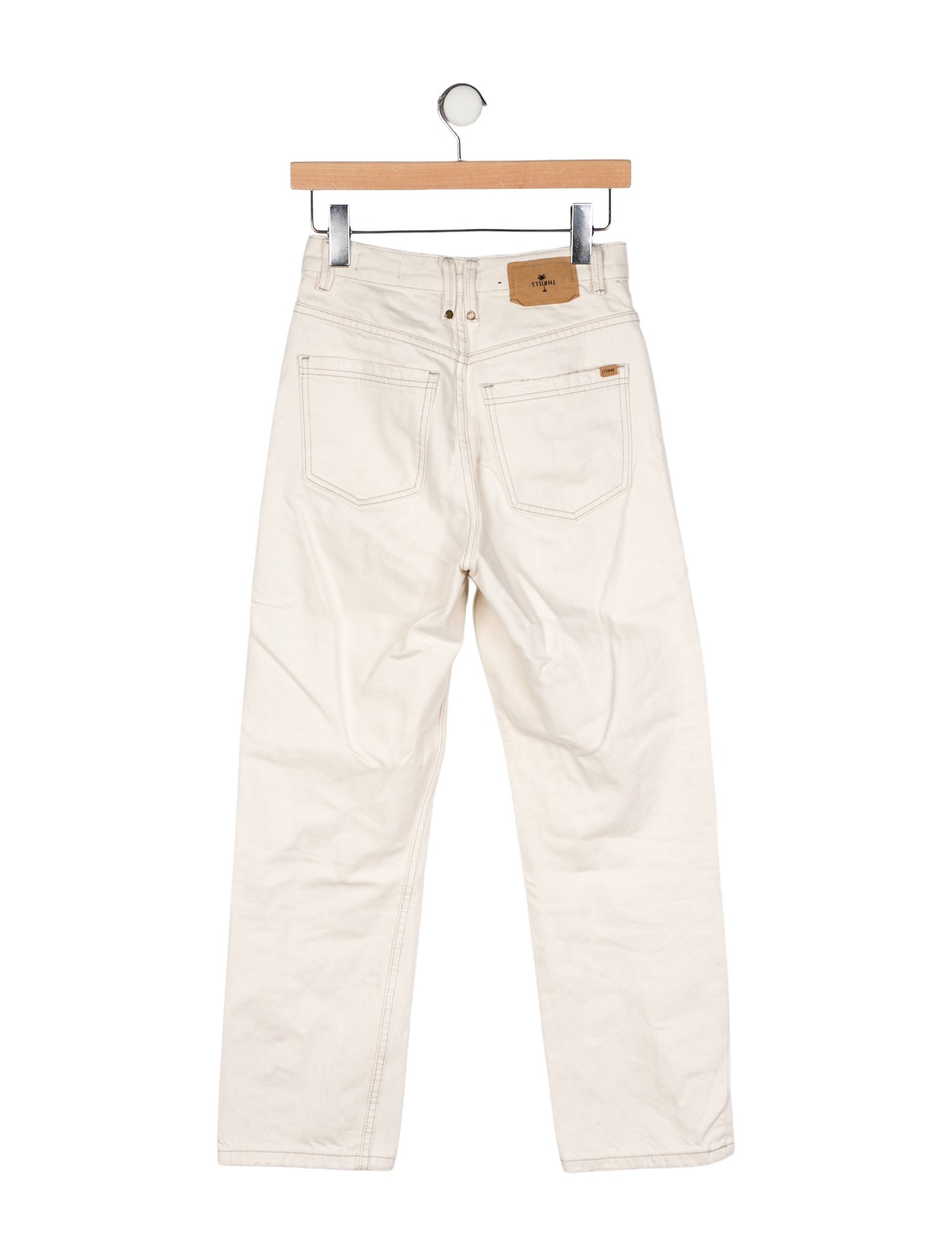 Thrills High-Rise Straight Leg Jeans