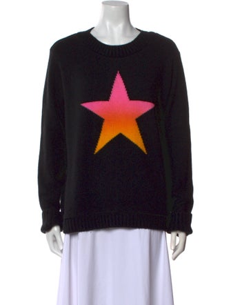 The Elder Statesman For Gucci Vault Cashmere Graphic Print Sweater