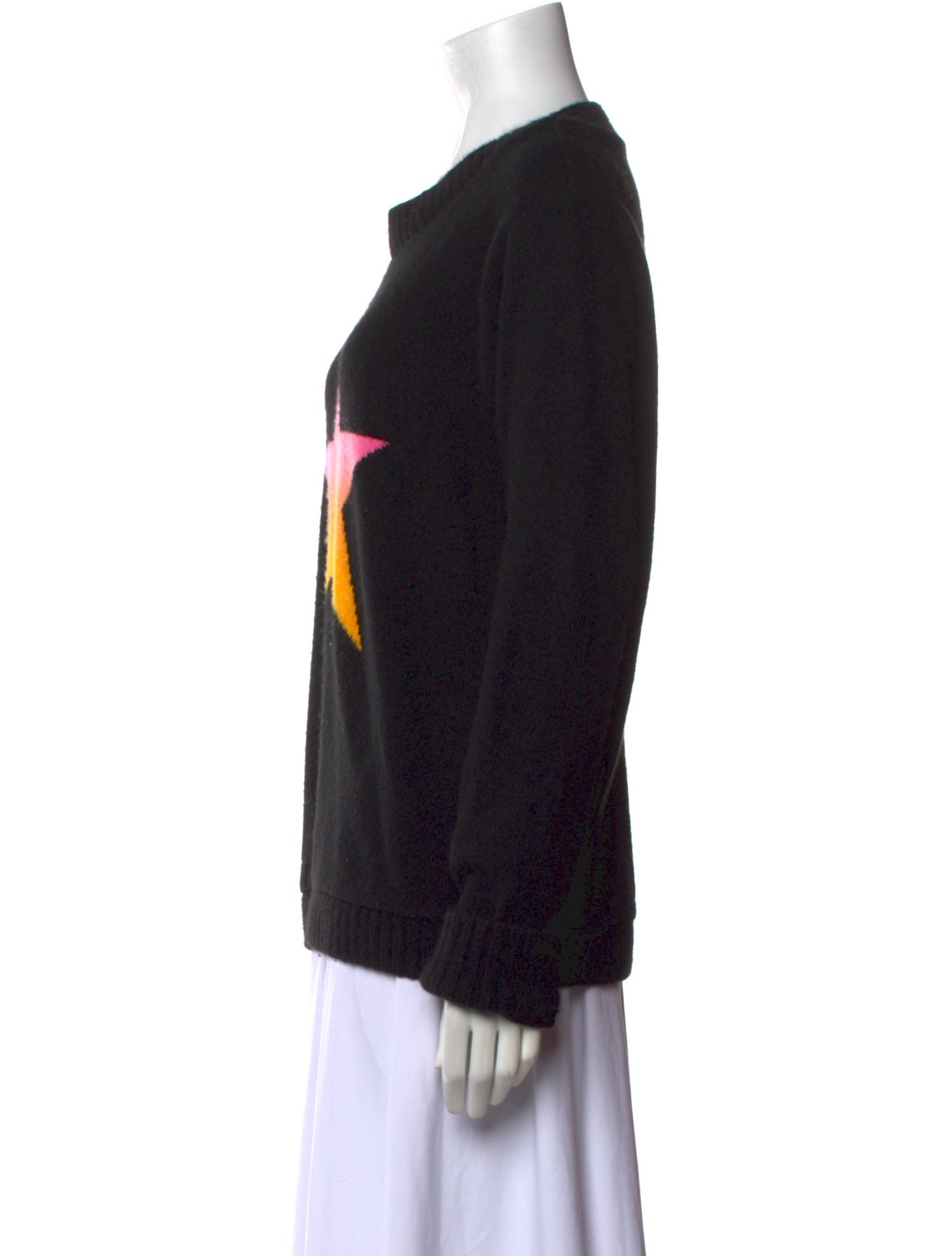 The Elder Statesman For Gucci Vault Cashmere Graphic Print Sweater