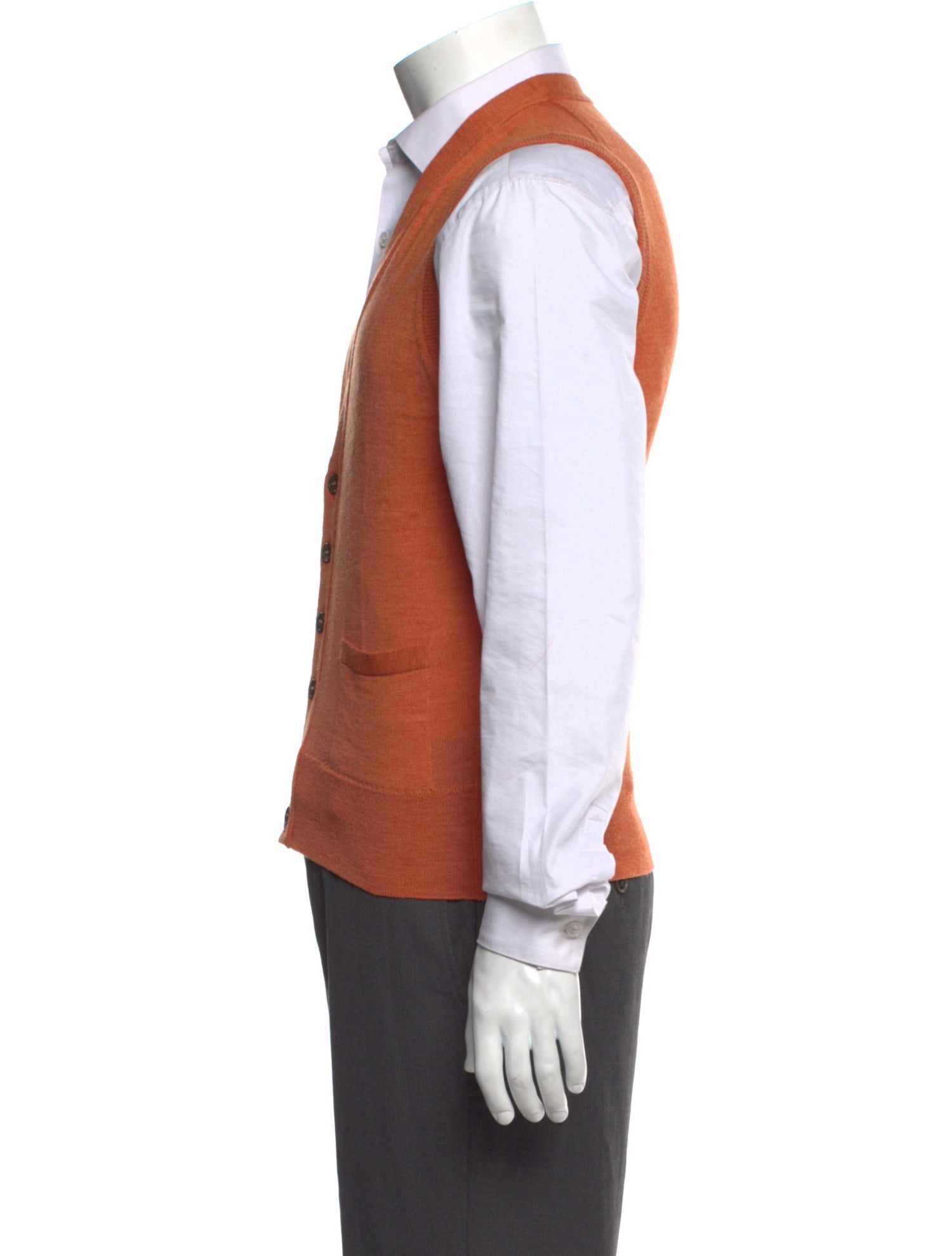 The Armoury V-Neck Sleeveless Sweater Vest