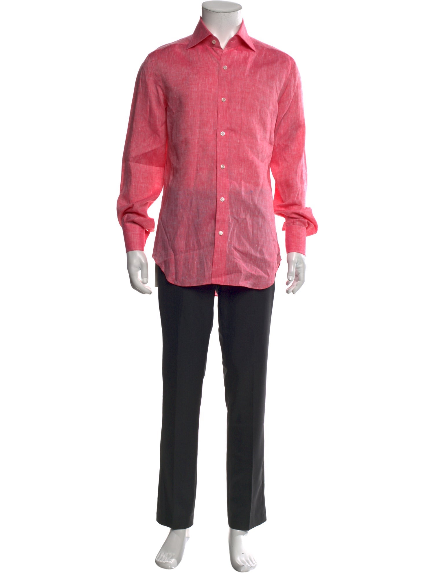 The Armoury Linen Long Sleeve Shirt
