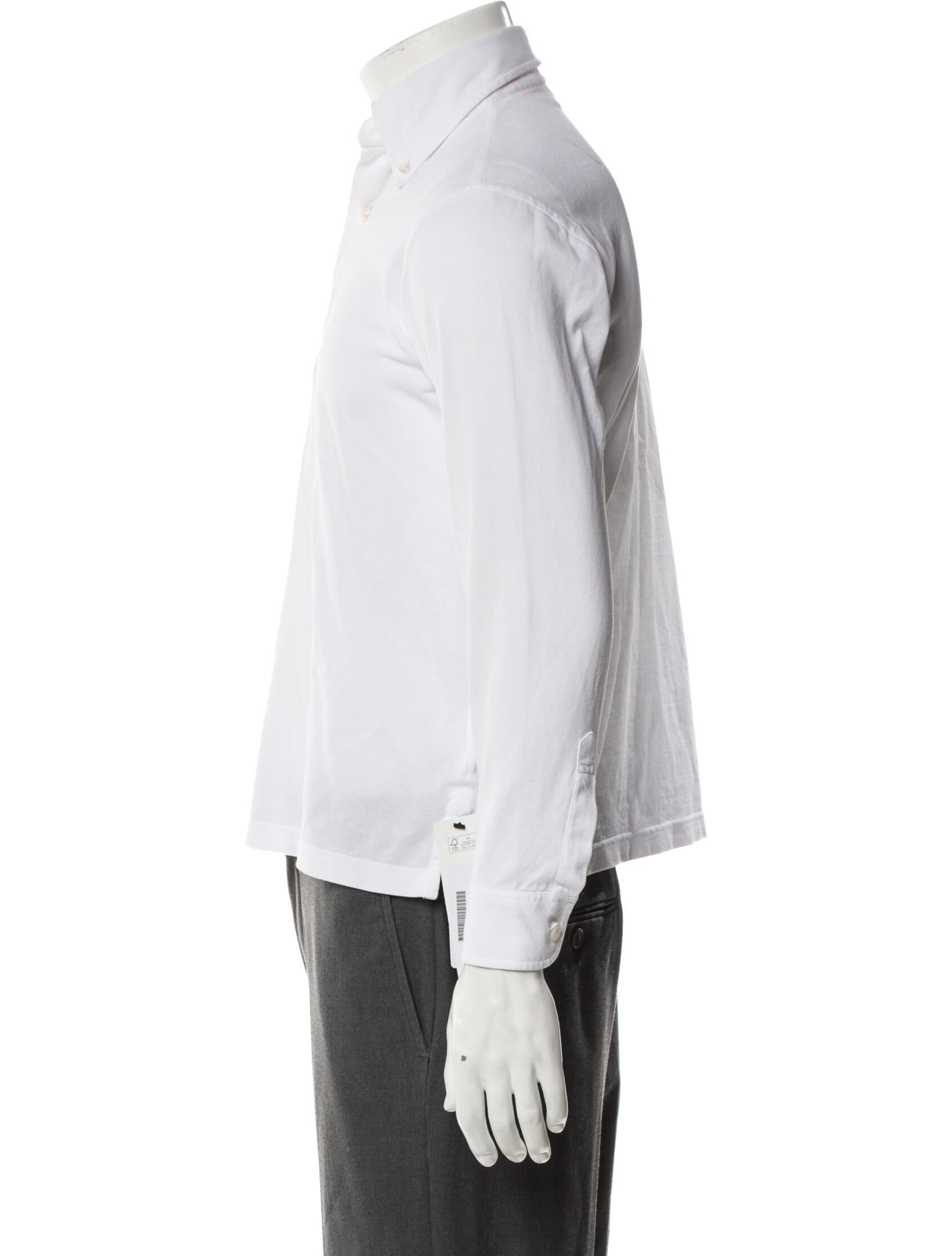 The Armoury V-Neck Long Sleeve Polo Shirt