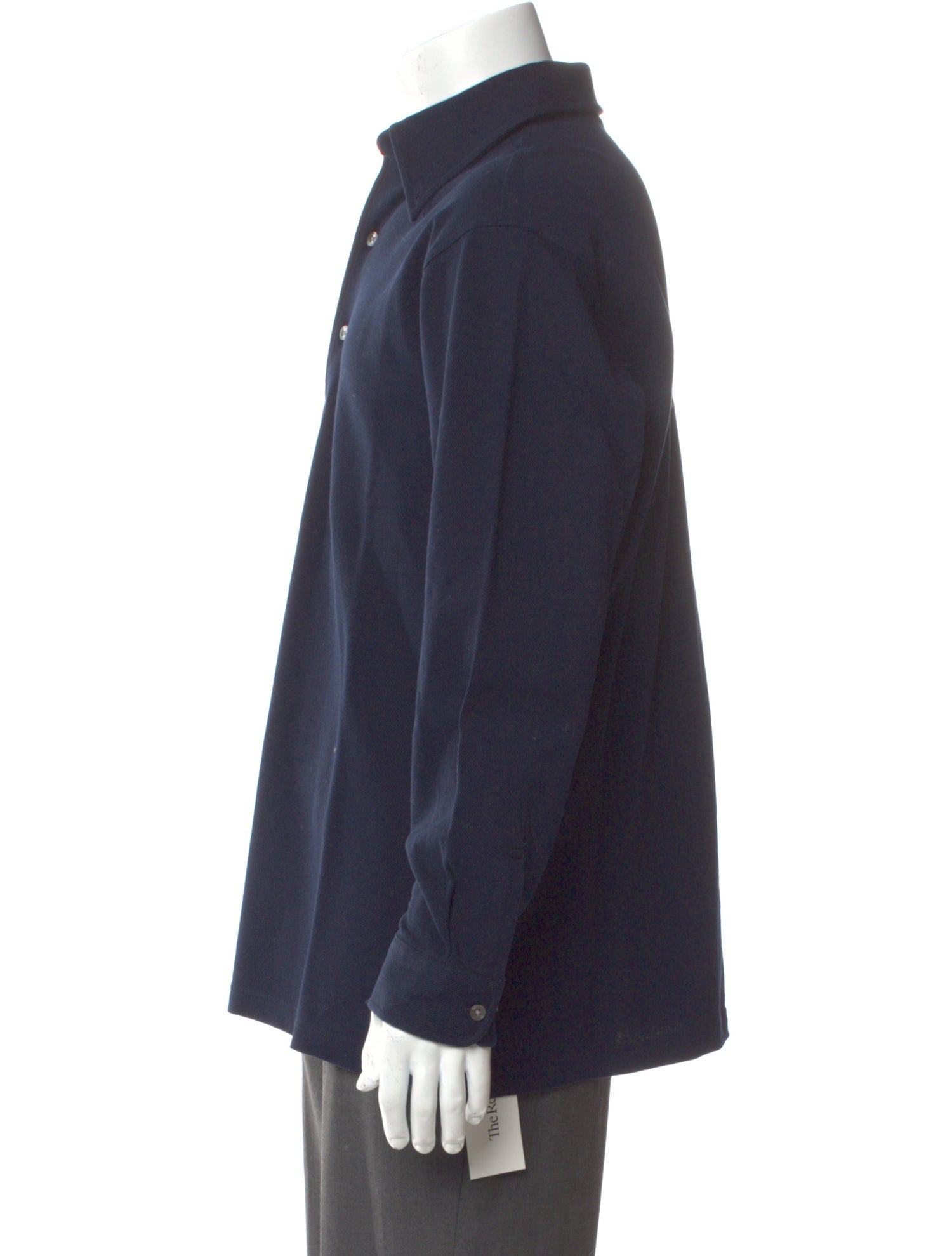 The Armoury V-Neck Long Sleeve Polo Shirt