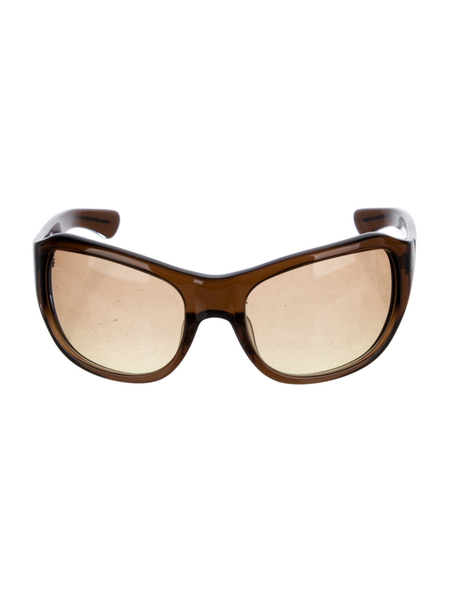 Thistles Shield Gradient Sunglasses