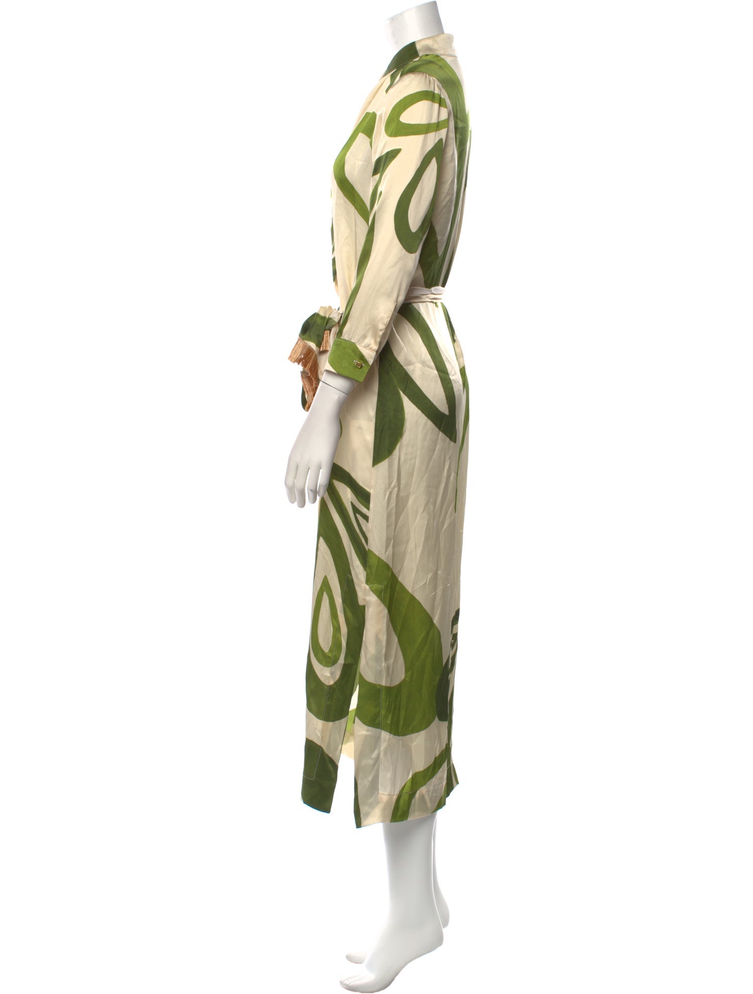 THEMIS.Z Silk Long Dress