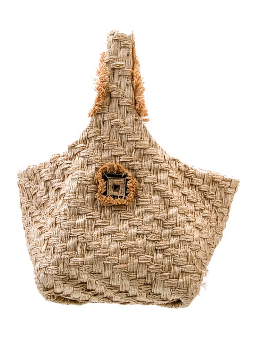 THEMIS.Z Straw Bucket Bag