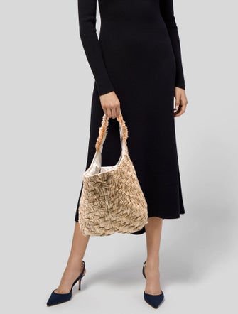 THEMIS.Z Straw Bucket Bag