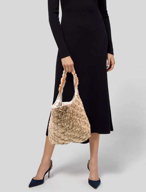 THEMIS.Z Straw Bucket Bag