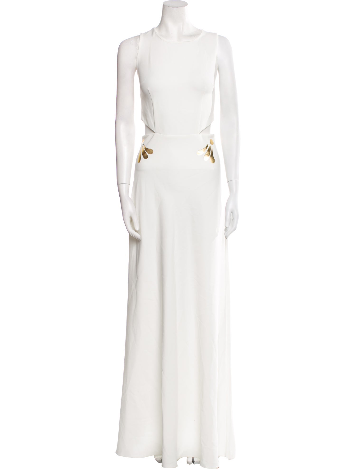 THEMIS.Z Bateau Neckline Long Dress