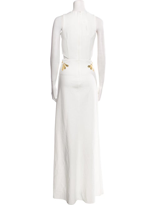 THEMIS.Z Bateau Neckline Long Dress