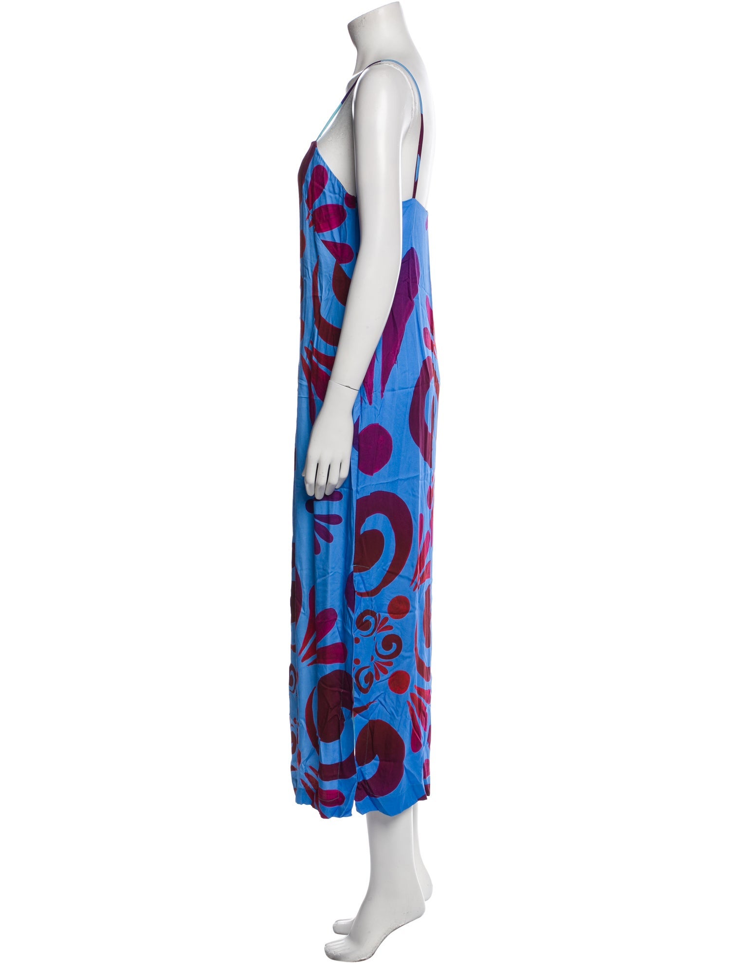 THEMIS.Z Silk Long Dress