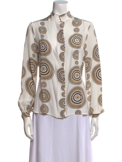 THEMIS.Z Silk Printed Blouse