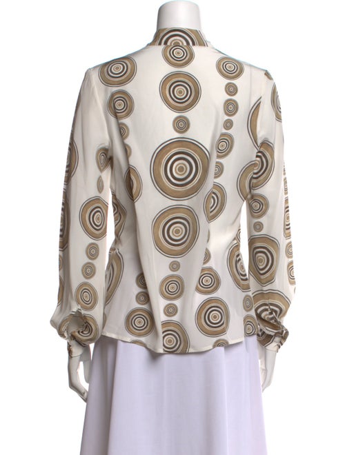 THEMIS.Z Silk Printed Blouse