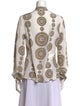 THEMIS.Z Silk Printed Blouse