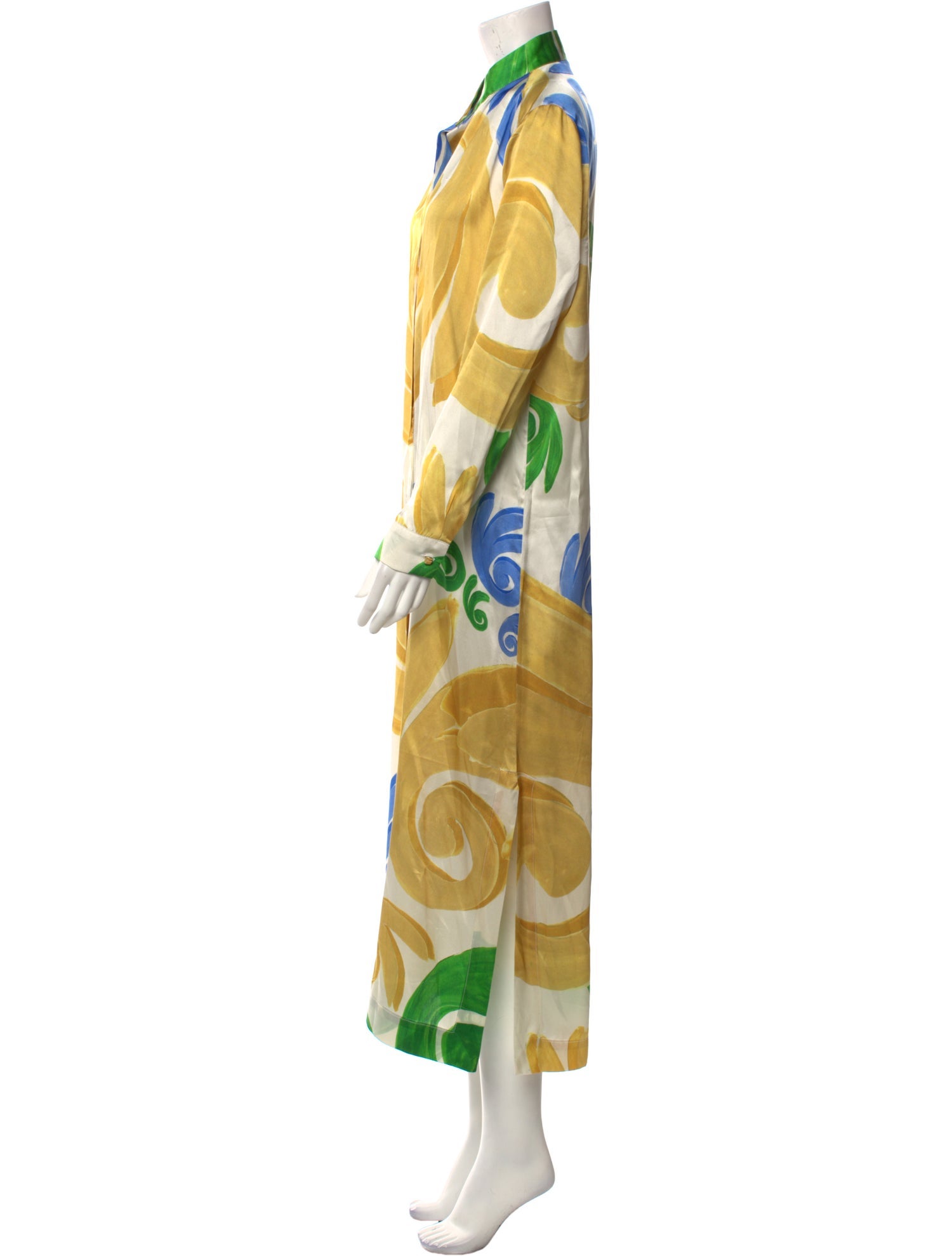 THEMIS.Z Silk Long Dress