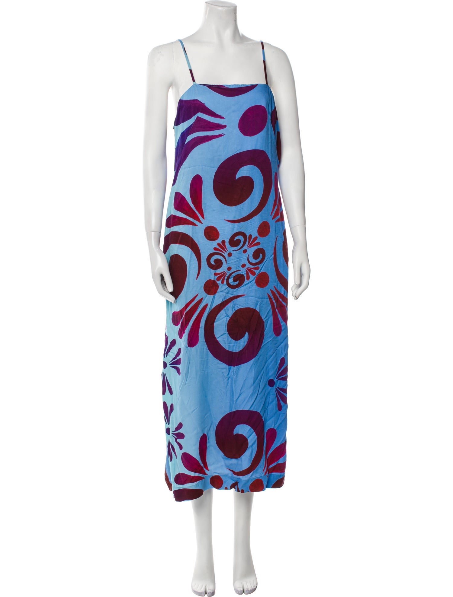 THEMIS.Z Silk Midi Length Dress