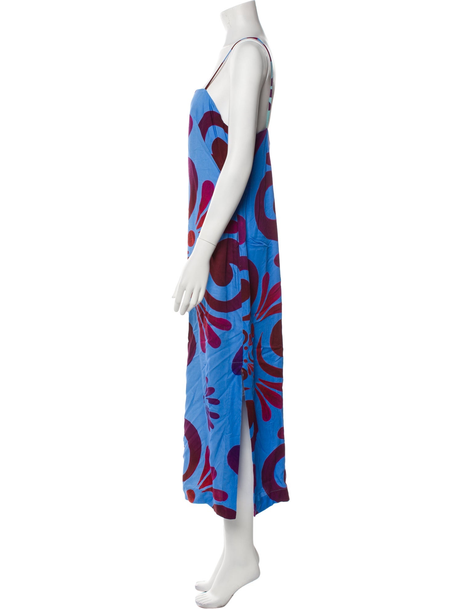 THEMIS.Z Silk Midi Length Dress