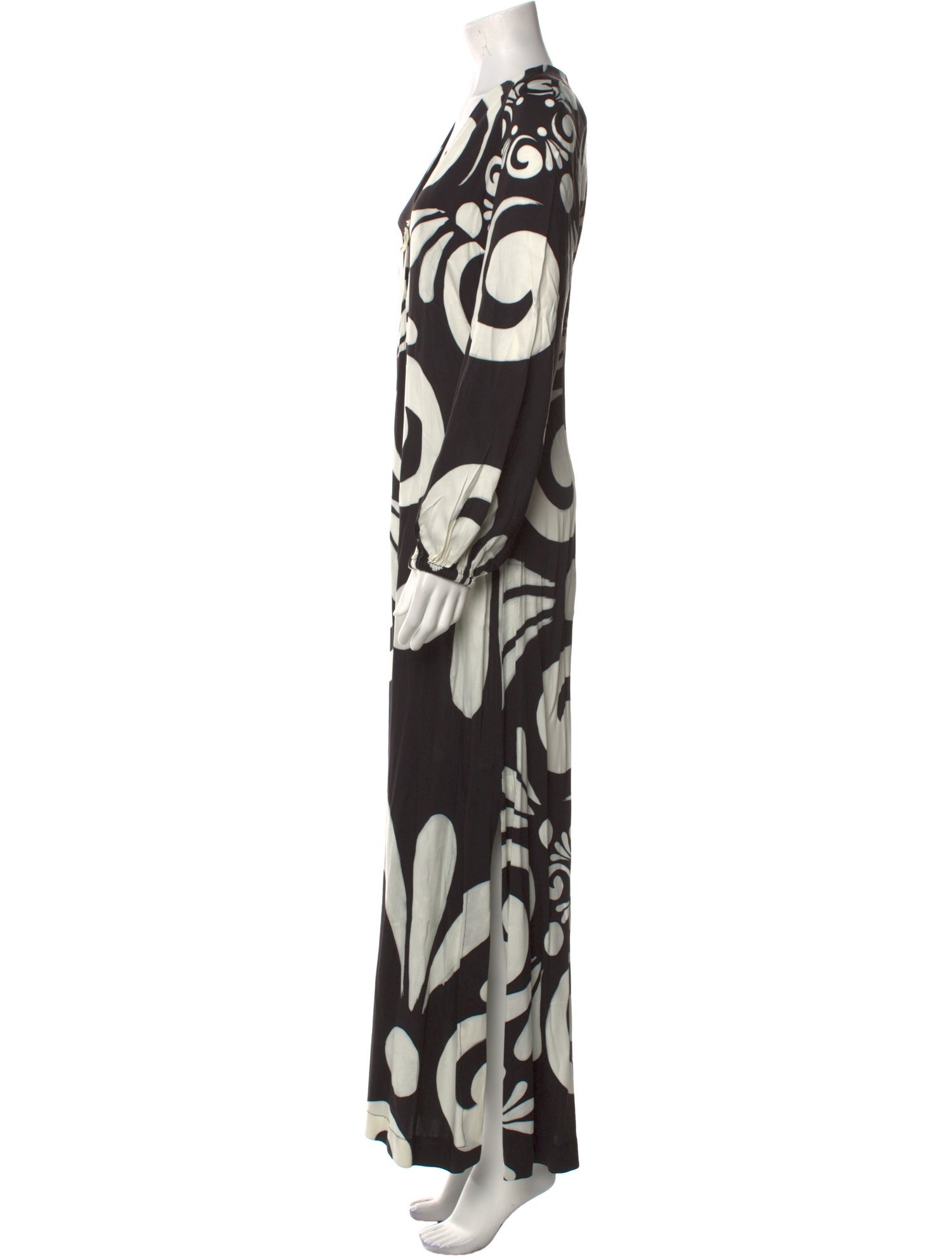 THEMIS.Z Printed Midi Length Dress
