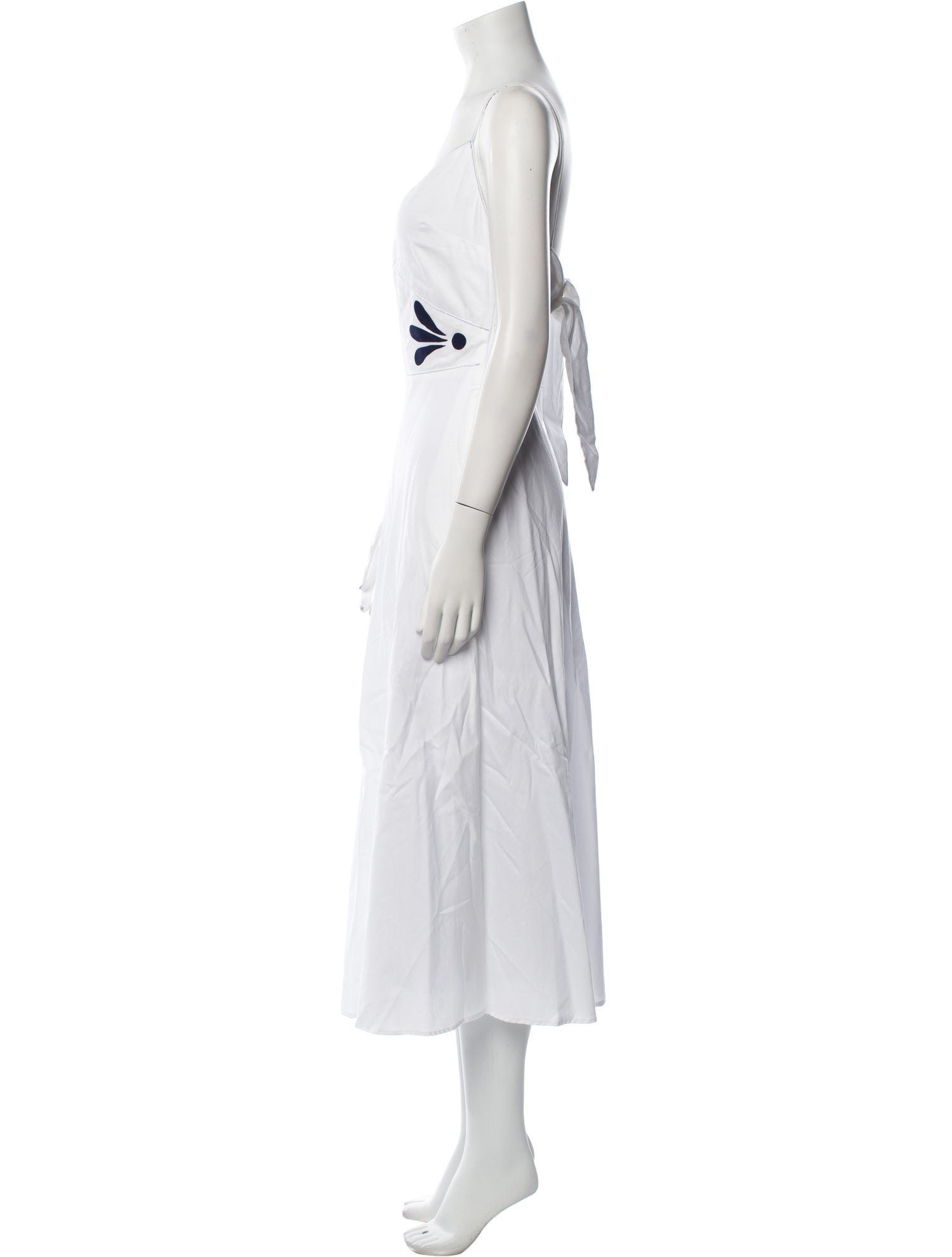 THEMIS.Z V-Neck Midi Length Dress w/ Tags