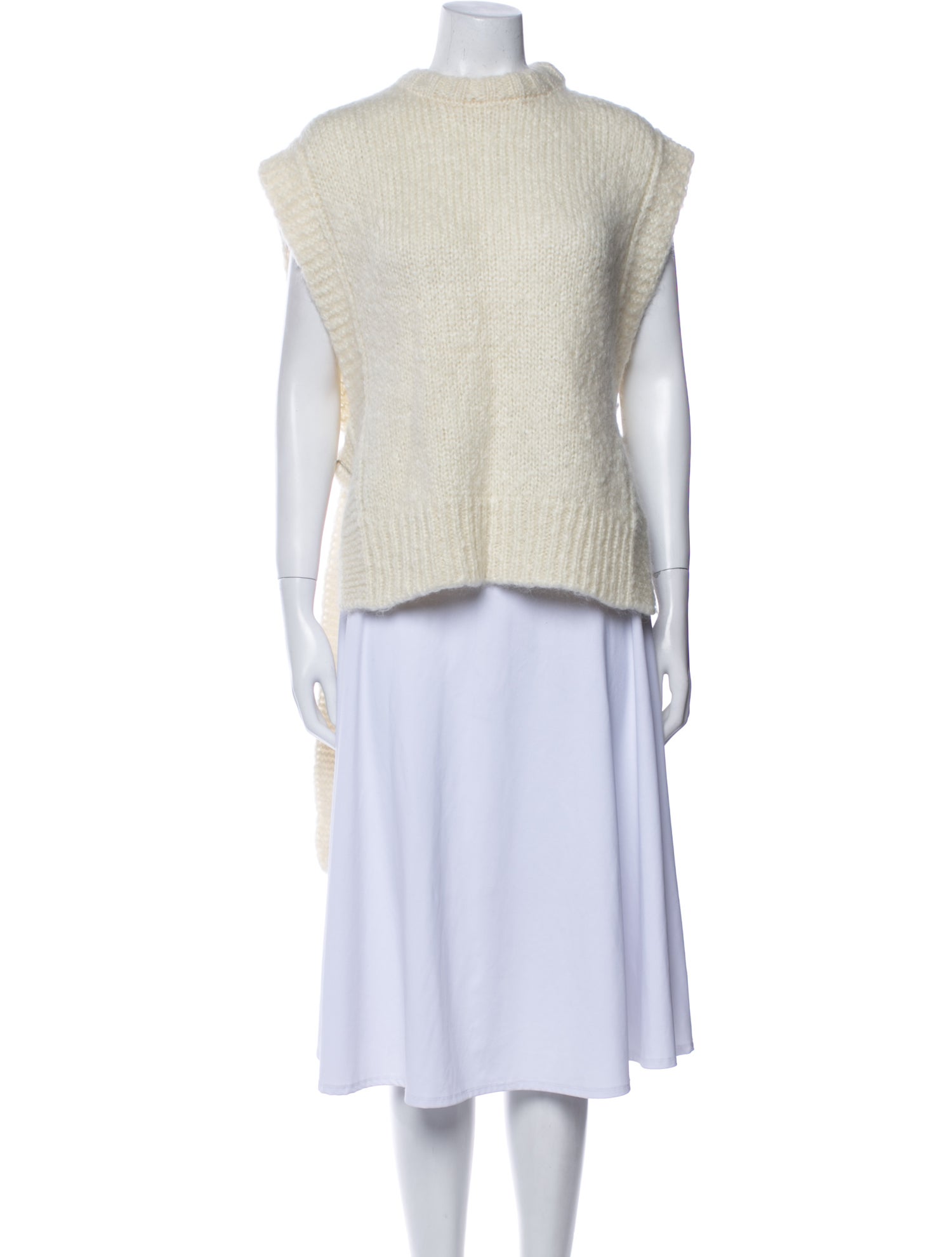 The Knotty Ones Mohair Mock Neck Tunic w/ Tags