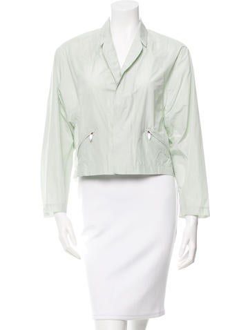 Theyskens' Theory Button-Up Long Sleeve Top