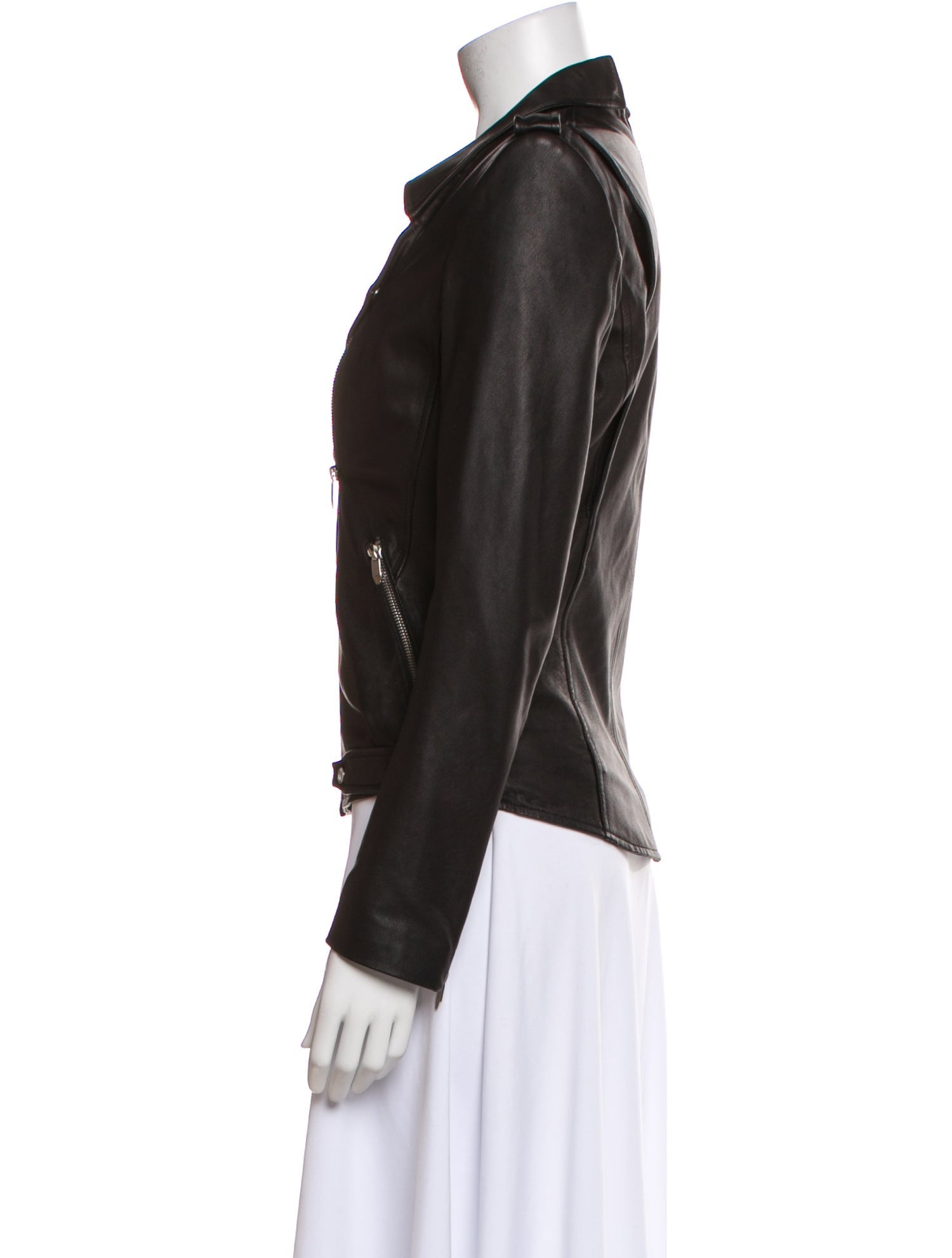 Theyskens' Theory Leather Biker Jacket