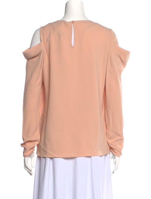Tibi Crew Neck Long Sleeve Sweatshirt