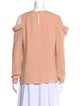 Tibi Crew Neck Long Sleeve Sweatshirt
