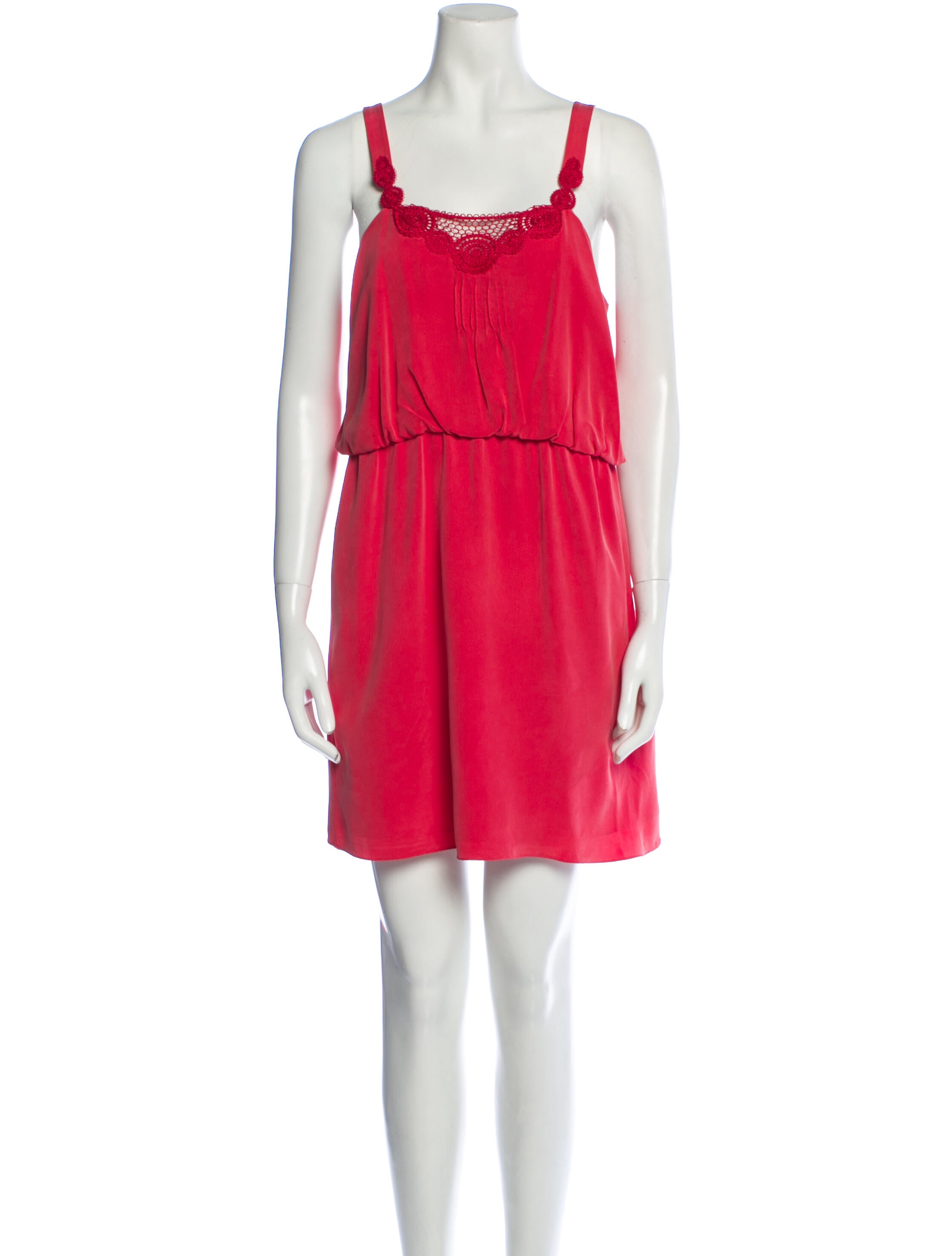 Tibi Silk Mini Dress