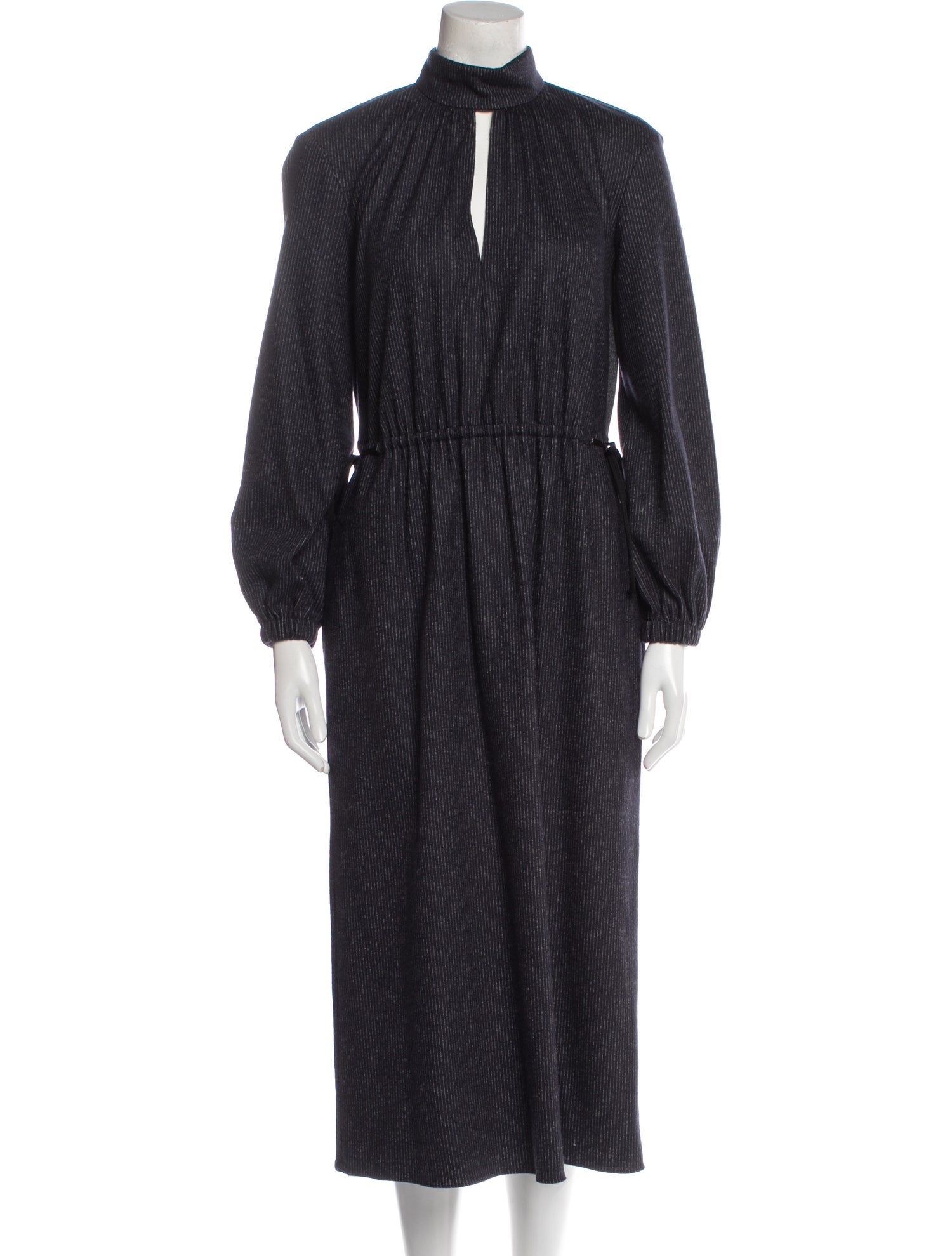 Tibi Turtleneck Long Dress