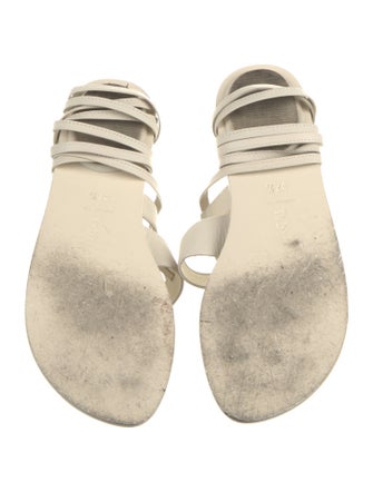 Tibi Leather Gladiator Sandals