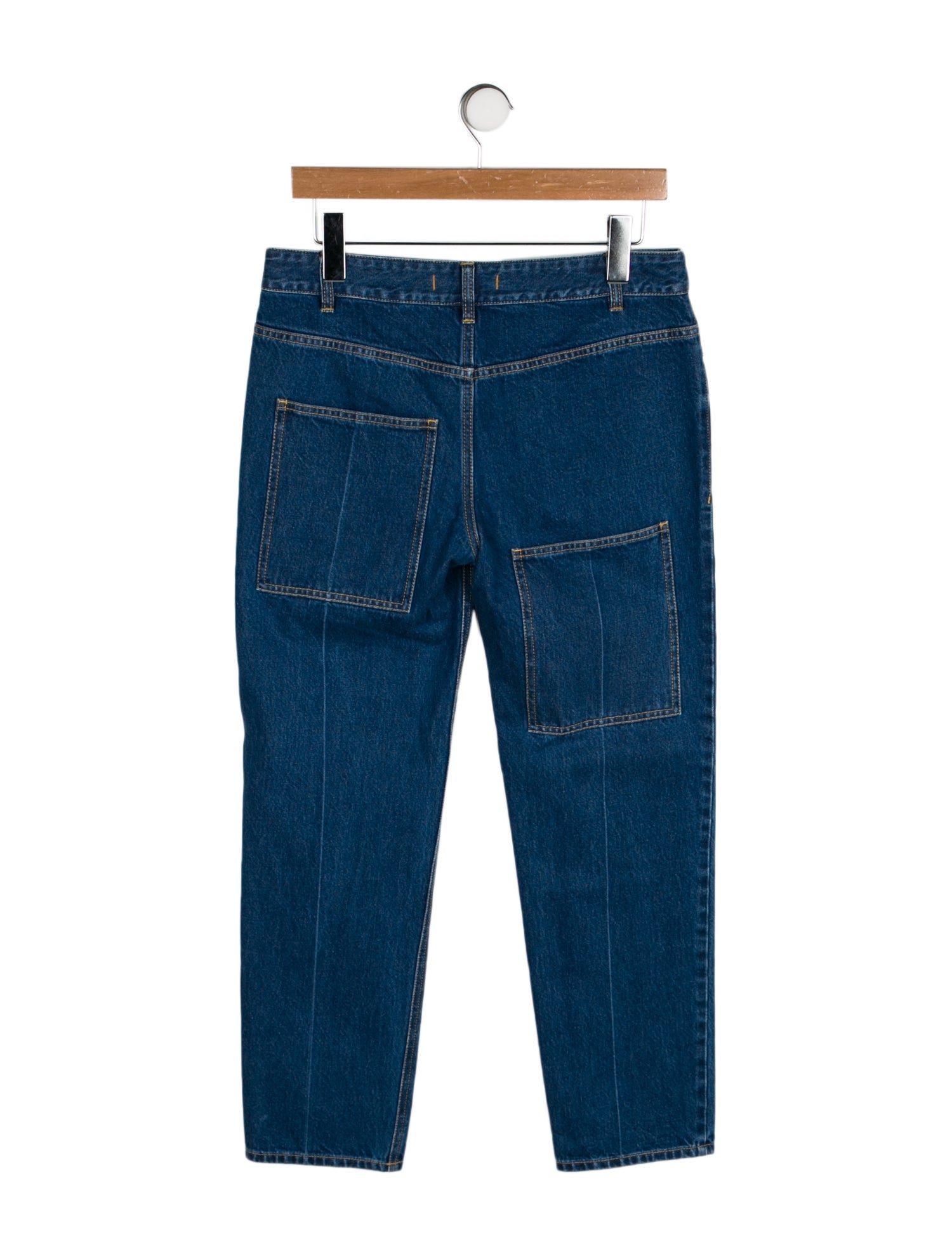 Tibi High-Rise Straight Leg Jeans w/ Tags