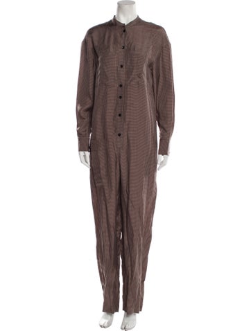 Tibi Loungewear Plaid Print Pajamas XS