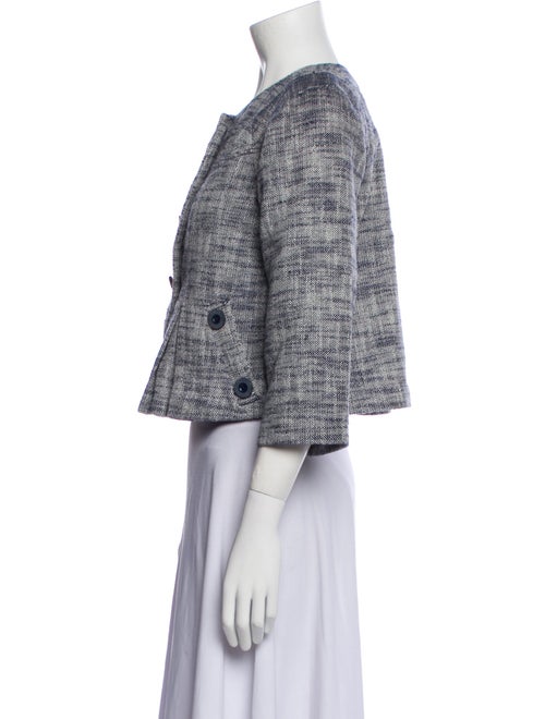 Tibi Tweed Pattern Evening Jacket