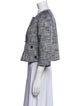 Tibi Tweed Pattern Evening Jacket